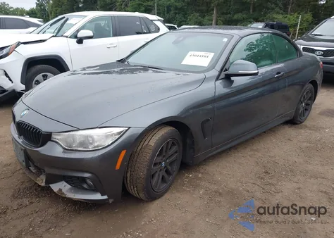 2017 BMW 440I xDrive из США, поврежденный, VIN WBA4U1C33H5A16502